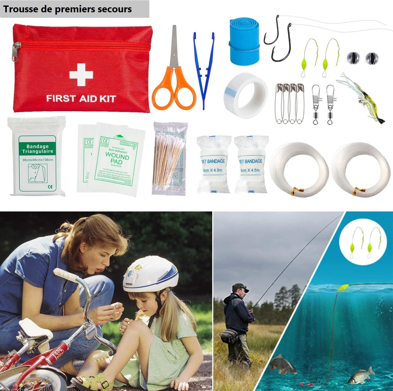Carte De Survie Multifonction - Camping, Randonnée, Outdoor - NEUVE